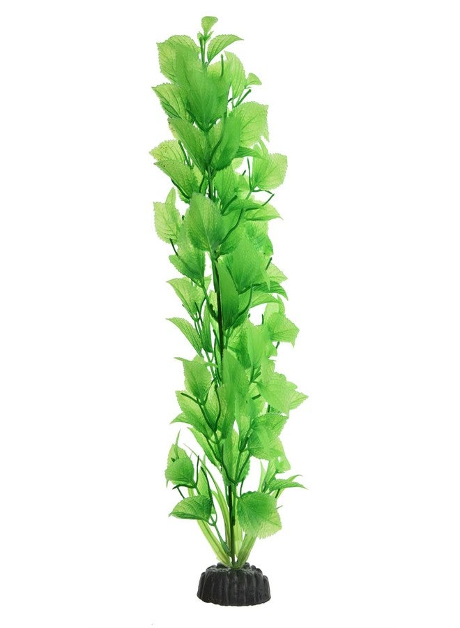 Underwater Treasures Green Broadleaf - Tall Artificial Aquarium Plant